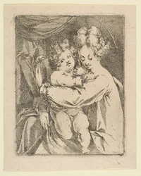 Madone et Enfant, 1612-1616