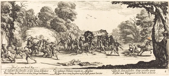 Attaque sur un carrosse