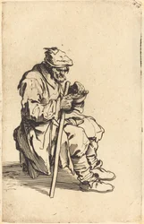 Mendiant mangeant, c.1622