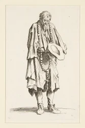 Mendiant avec un rosaire, des Les Mendiants (Le mendiant au rosaire)