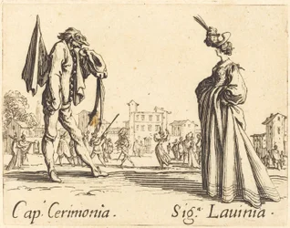 Cap. Cerimonia et Siga. Lavinia, vers 1622