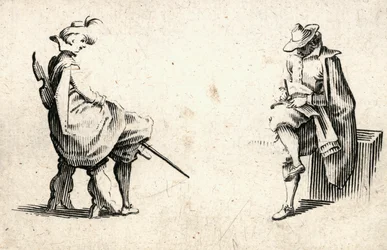 Caprices de différents personnages