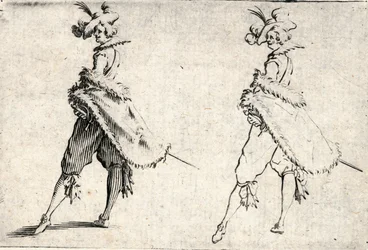 Caprices de différents personnages