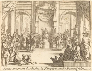 Le Christ disputant avec les docteurs