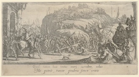 Le Christ porte la croix