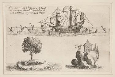 Combat à la Barrière, Cette entrée est de Monsieur le Comte de Brionne Grand Chambellan de son Altesse, représentant Jason