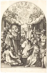 Mort de Saint Benoît