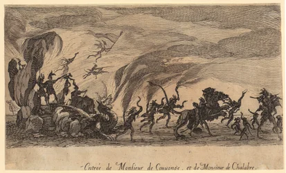 Entrée de Monsieur de Couvonge et de Monsieur de Chalabre, planche 5 de la série « Le Tournoi »
