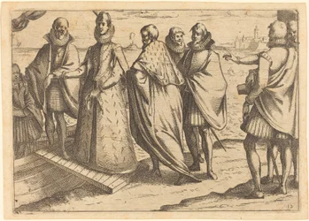 Embarquement à Gênes, 1612