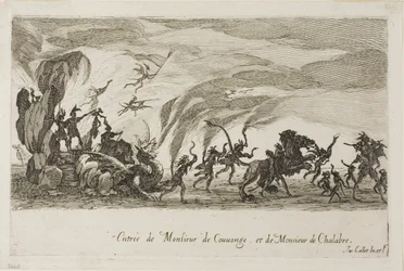 Entrée de M. de Couvonage et M. de Chalabre, du Combat à la barrière