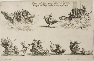 Entrée de Monseigneur Henry de Lorraine, Marquis de Moy, sous le nom de Pirandre, du Combat à la Barrière