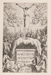 Frontispice ; No. 1 du Martyre des Apôtres
