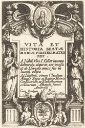 Frontispice pour "La Vie de la Vierge"