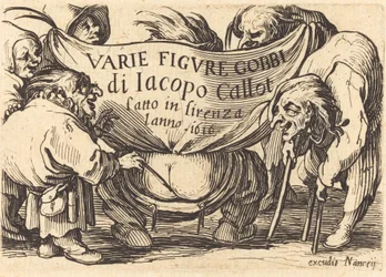 Frontispice pour "Varie Figure Gobbi"