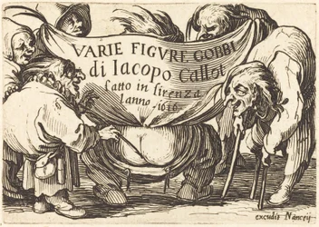 Frontispice pour "Varie Figure Gobbi"