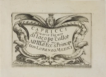 Frontispice, extrait des Caprices de diverses figures (Les Caprices) - The Nancy Set