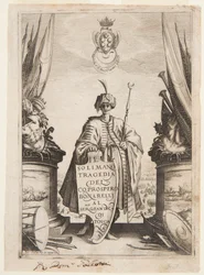 Frontispice de Soliman, deuxième état
