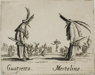 Guatsetto - Mestolino, planche 5 des Balli di Sfessania
