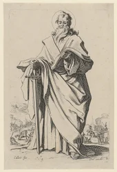 Saint Paul, feuille n° 5 de la série « Jésus, les douze apôtres et Marie »