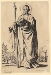 Saint Paul, feuille n° 5 de la série « Jésus, les douze apôtres et Marie »