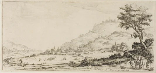 Chasse aux oiseaux, de Diverses scènes conçues à Florence