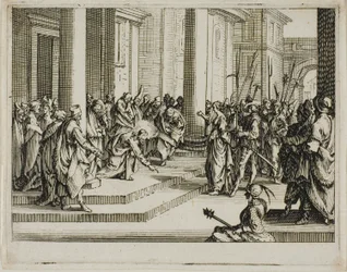 Jésus et la femme adultère, extrait du Nouveau Testament