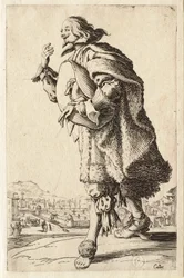 La Noblesse: Le gentilhomme qui salue tenant son feutre sous le bras