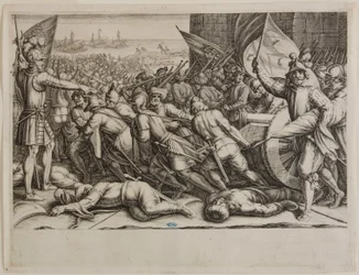 La Vie de Ferdinand Ier de Médicis, Rembarquement des troupes. Neuvième numéro d
