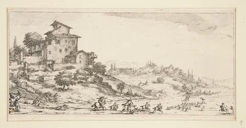 La chasse au cerf, de Paysages pour Giovanni de Medici