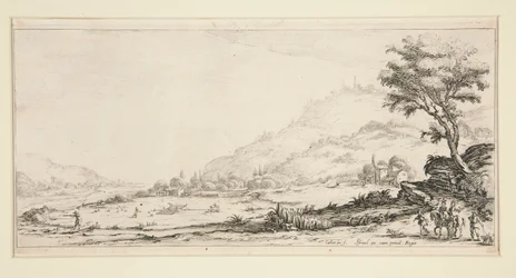 La chasse aux oiseaux, des Paysages pour Giovanni de Medici