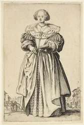 Dame à l