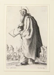 Les Grands Apôtres Debout, Représentant le Sauveur, la Bienheureuse et les Saints Apôtres Marie