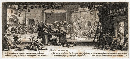 Les Miseres et les Malheurs de la Guerre … (engraving)
