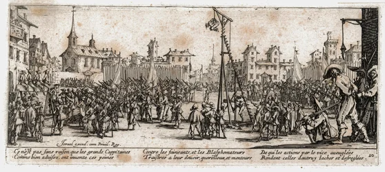 Les Miseres et les Malheurs de la Guerre … (engraving)