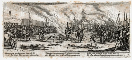 Les Miseres et les Malheurs de la Guerre … (engraving)