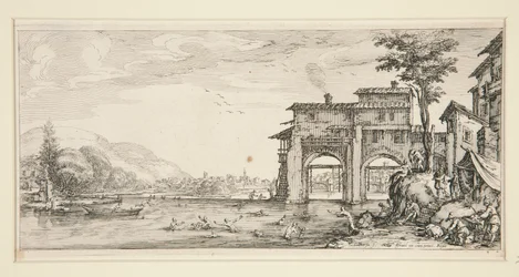 Les baigneurs (Les Paysages pour Giovanni de Medici)