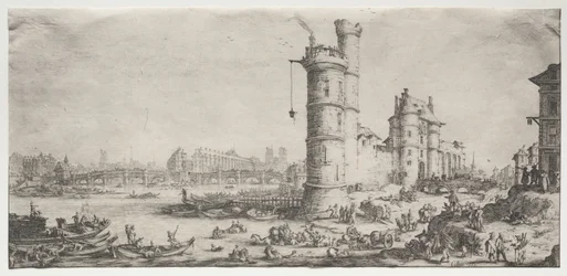 Les deux grandes vues de Paris: Vue du Pont Neuf