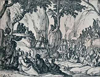 Saint Jean prêchant