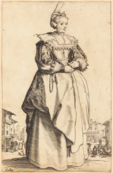 Noble dame au petit chapeau
