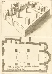 Plan et élévation de l