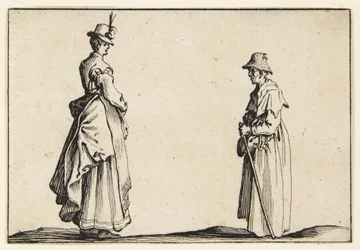 Profils de deux femmes