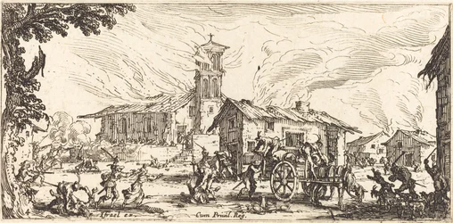 Pillage et incendie d
