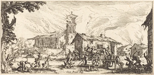 Pillage et incendie d