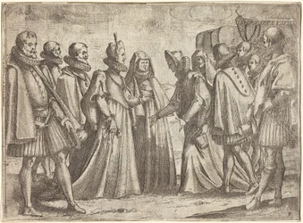 Réception à Mantoue [recto]
