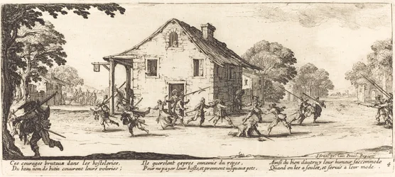 Scène de pillage