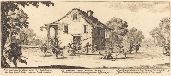 Scène de Pillage, 1633