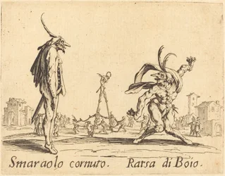 Smaralo Cornuto et Ratsa di Boio