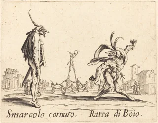 Smaralo Cornuto et Ratsa di Boio