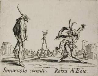 Smaraolo cornuto - Ratsa di Boio, planche 4 de Balli di Sfessania