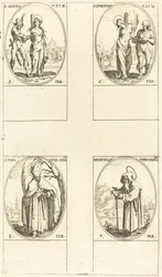 Sainte Agathe; Sainte Dorothée; Saint Romuald de Ravenne; Saint Paul, évêque de Verdun